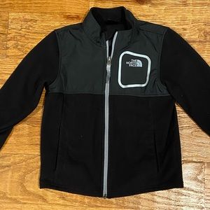 North Face boys fleece zip jacket, size 6